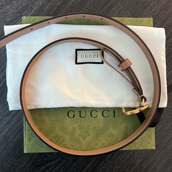 GG Marmont Thin Belt - Picture 4 of 6